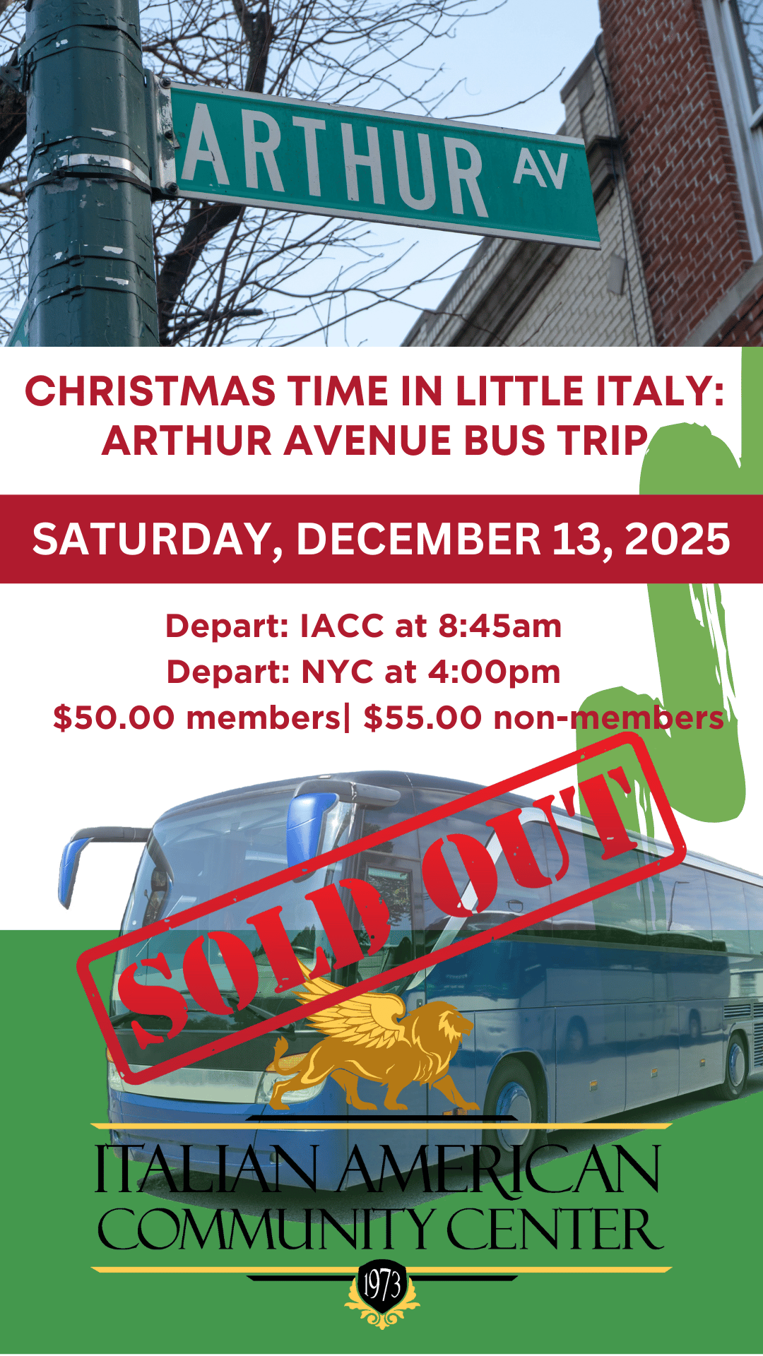 Arthur Avenue -Sold Out 
