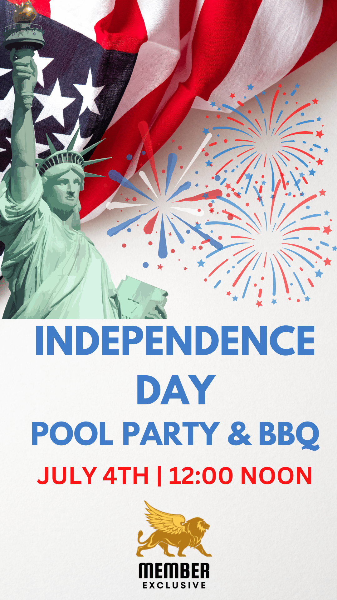 July 4th Pool Party-Members Only