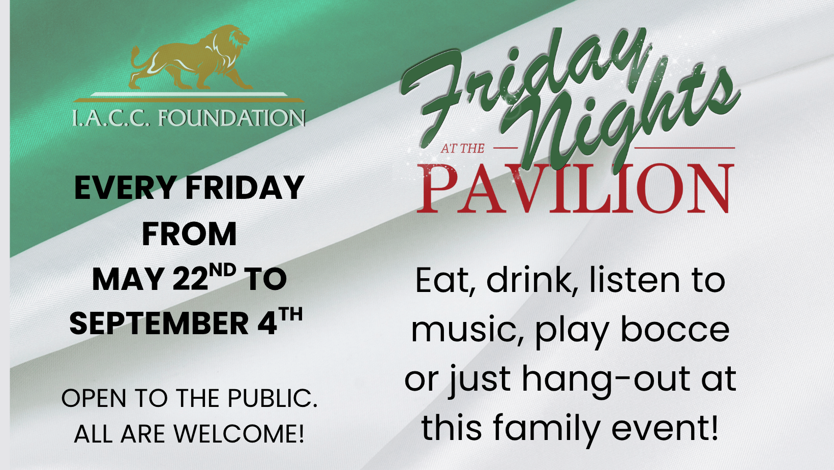 Friday Nights at the Pavilion