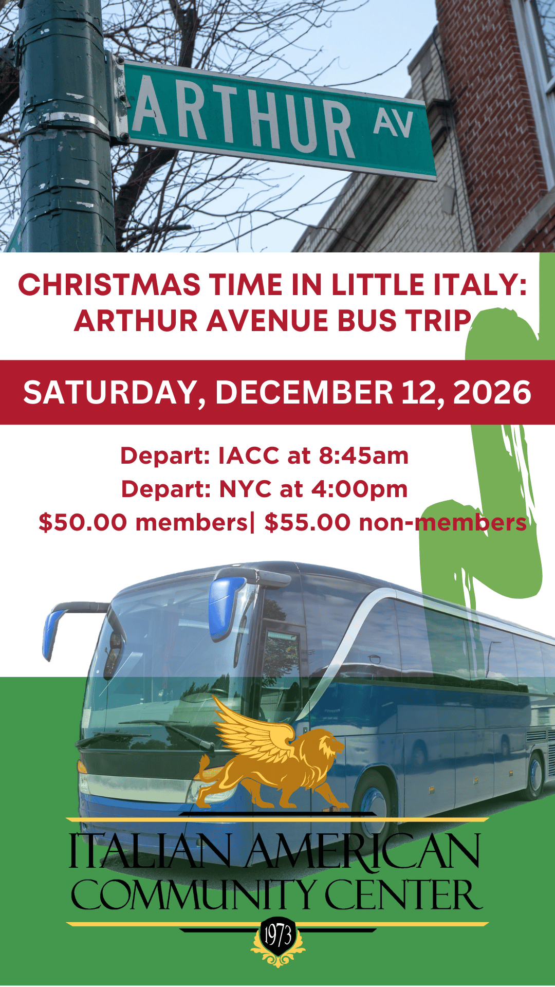 Christmas Time on Arthur Avenue -December 12th 